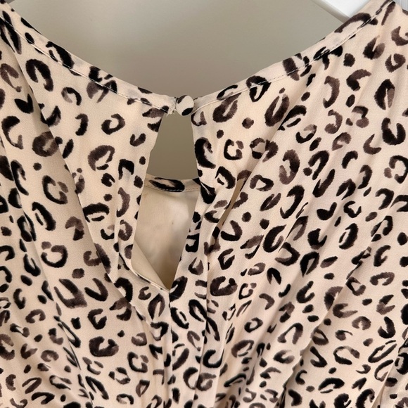 11 Honore Collection Valentina Animal Print Skater Dress SZ 14 - Picture 6 of 16